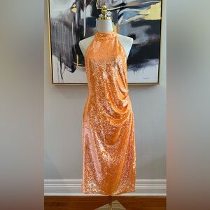 Caroline Constas Sequin Dress